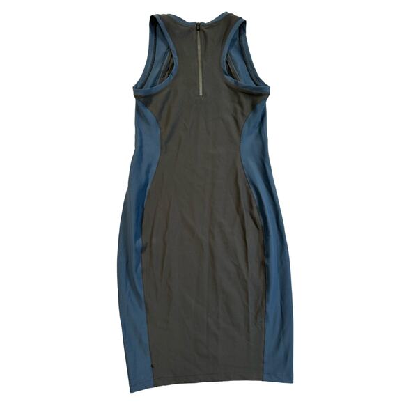 ATHLETA Stellar En Route Dress Women's Size Small Blue Black Travel Work Stretch - Picture 11 of 14